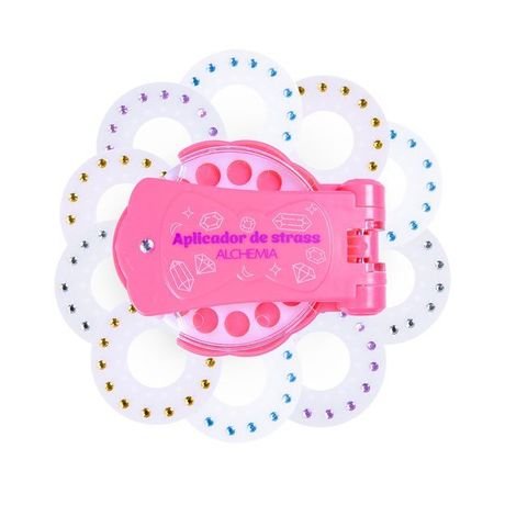 Kit Aplicador de Strass Adhesivo para el Pelo + 10 Discos de Strass 3