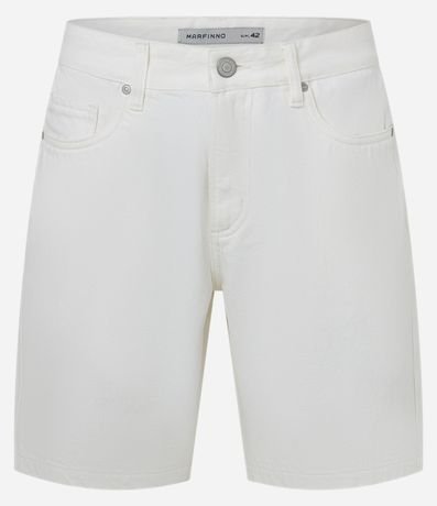 Bermuda en Sarga con Detalle en el Bolsillo 5