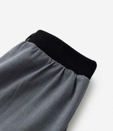 Pantalón Wide Leg Infantil Sastrería con Cinturón - Talle 5 a 14 años 5