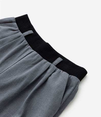 Pantalón Wide Leg Infantil Sastrería con Cinturón - Talle 5 a 14 años 6