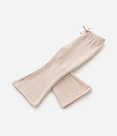 Conjunto Infantil en Punto con Bordado de Cereza y Pantalón Flare - Talle 1 a 5 años 8