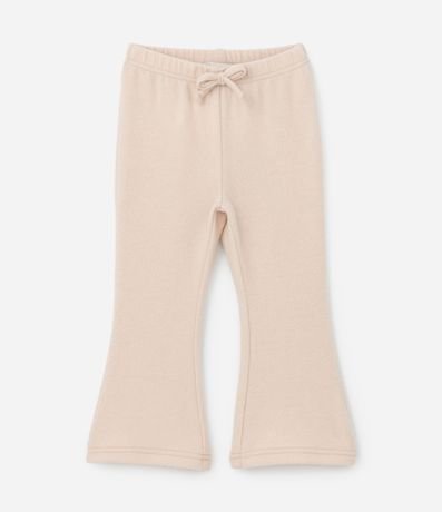 Conjunto Infantil en Punto con Bordado de Cereza y Pantalón Flare - Talle 1 a 5 años 7