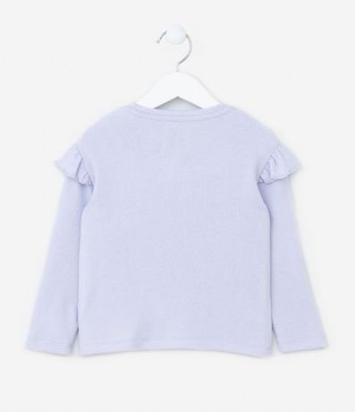 Blusa Infantil en Punto con Volados - Talle 1 a 5 años 2