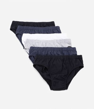 Kit 07 Calzoncillos Slip en Algodón Selene 2