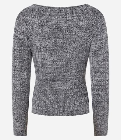 Blusa en Viscosa con Escote V Traspasado 6