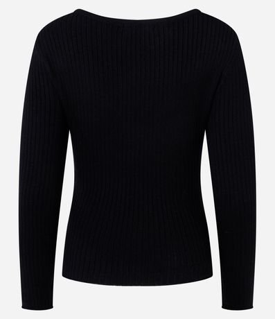 Blusa en Viscosa con Escote V Traspasado 7