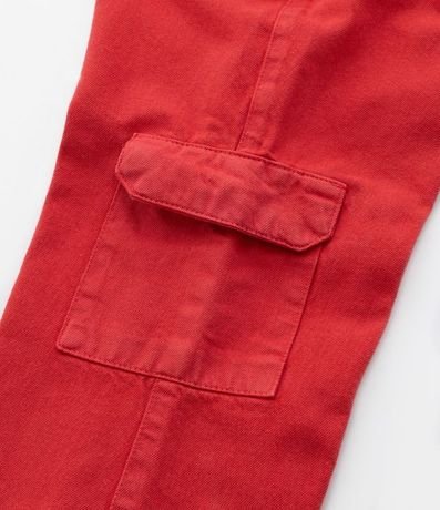 Pantalón Infantil en Jeans con Bolsillos Cargo - Talle 5 a 14  años 7
