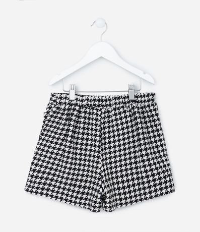 Short Pollera en Tweed con Riñonera Aplicada - Talle 5 a 14 años 2