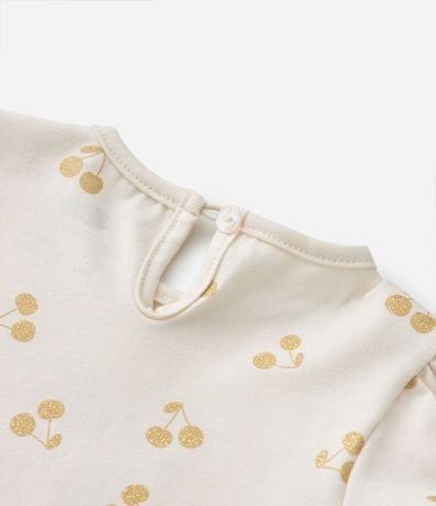 Conjunto Infantil con Bordado en Lentejuelas - Talle 0 a 18 meses 6