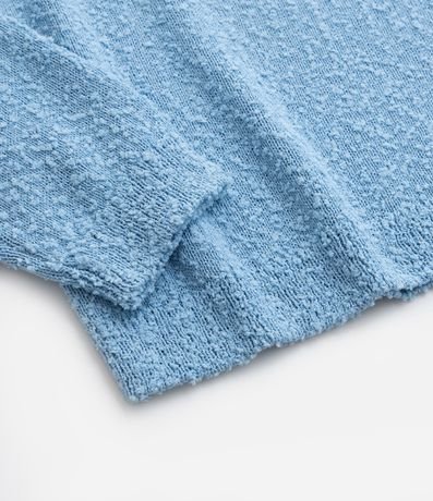 Suéter Corto Infantil en Punto con Textura - Talle 5 a 14 años 5