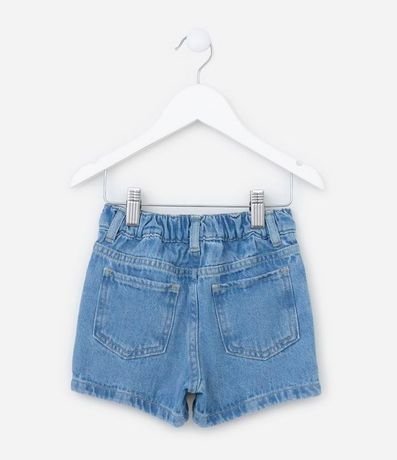 Short Infantil en Jeans con detalle en Foil Metalizado - Talle 1 a 5 años 2