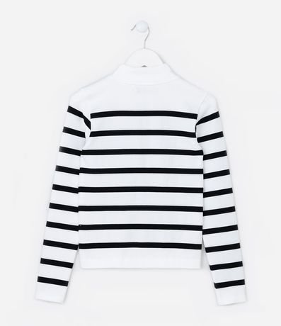 Remera Infantil Texturizada Seamless con Rayas - Talle 5 A 14 2