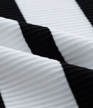 Remera Infantil Texturizada Seamless con Rayas - Talle 5 A 14 3