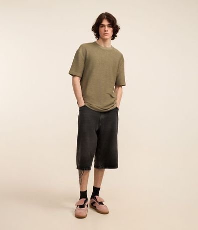 Remera Relaxed Soft con Cuello Redondo 2