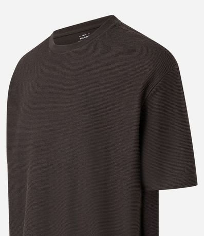 Remera Relaxed Soft con Cuello Redondo 5