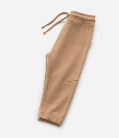 Pantalón Jogger Infantil Texturizada - Talle 0 a 18 meses 4