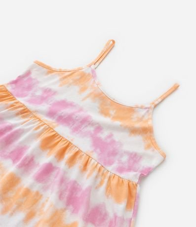 Vestido Infantil con Estampa Tie Dye - Talle 5 a 14 años 4