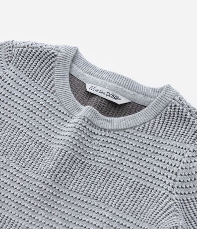 Suéter Infantil en Punto Texturizado - Talle 1 a 5 años 4