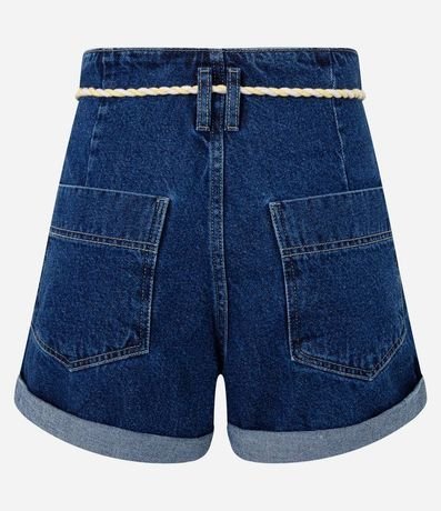 Short Baggy en Jeans con Cinturón Cordón 6