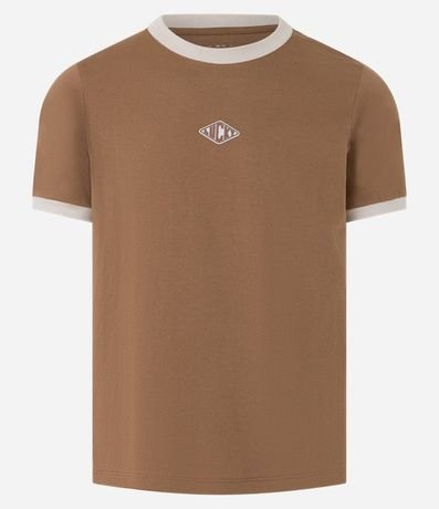 Remera Baby Tee en Algodón con Tag Gomosa 5