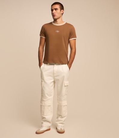Remera Baby Tee en Algodón con Tag Gomosa 3