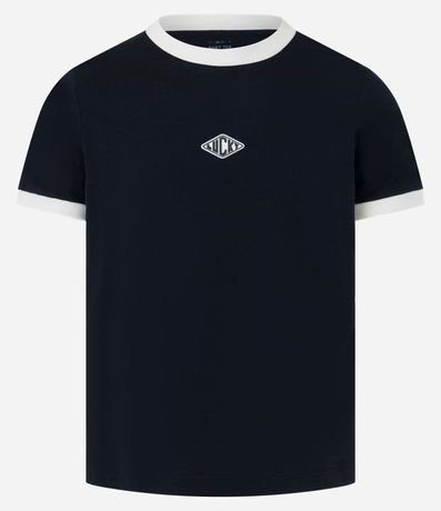 Remera Baby Tee en Algodón con Tag Gomosa 4