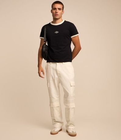 Remera Baby Tee en Algodón con Tag Gomosa 2