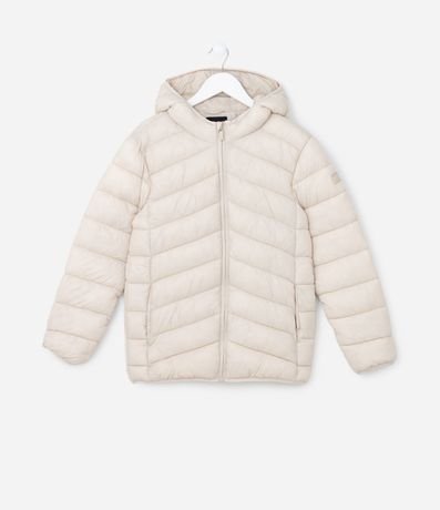 Campera Ultraleve Infantil con Capucha - Talle 5 a 14 años 2