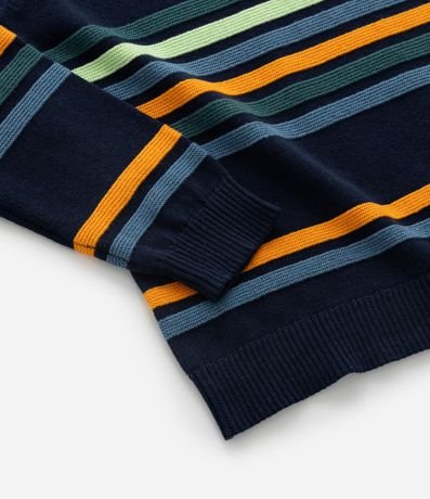 Suéter Infantil en Punto Listrado - Talle 1 a 4 años 5