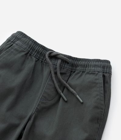 Pantalón Jogger Infantil en Sarga con Lazo - Talle 5 a 14 años 4