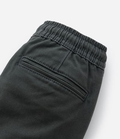 Pantalón Jogger Infantil en Sarga con Lazo - Talle 5 a 14 años 6