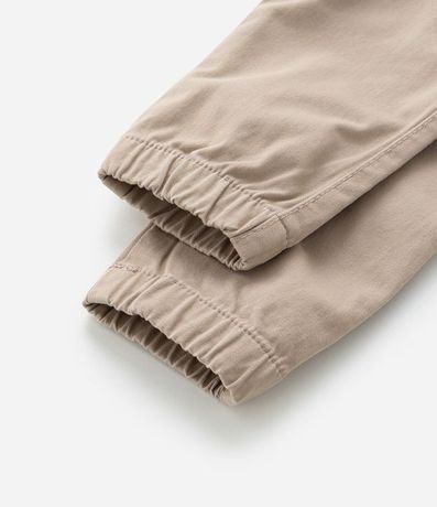 Pantalón Jogger Infantil en Sarga con Lazo - Talle 5 a 14 años 7