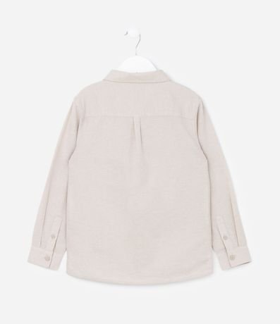 Camisa Básica Infantil en Oxford con Bolsillo - Talle 1 a 5/6 años 2