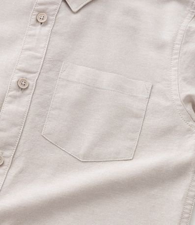 Camisa Básica Infantil en Oxford con Bolsillo - Talle 1 a 5/6 años 5