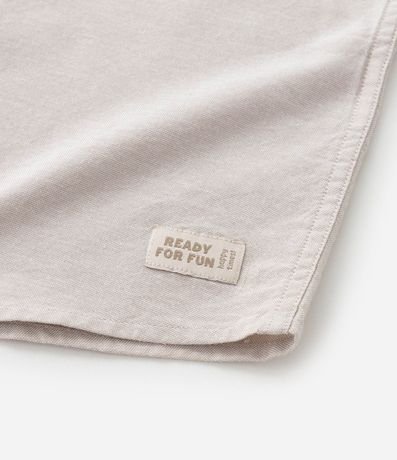 Camisa Básica Infantil en Oxford con Bolsillo - Talle 1 a 5/6 años 7