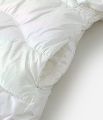 Campera Puffer Infantil Holográfica - Talle 5 a 14 años 3