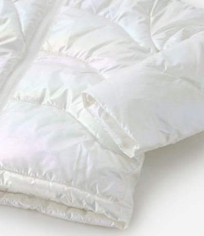 Campera Puffer Infantil Holográfica - Talle 5 a 14 años 4