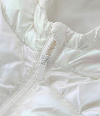 Campera Puffer Infantil Holográfica - Talle 5 a 14 años 5