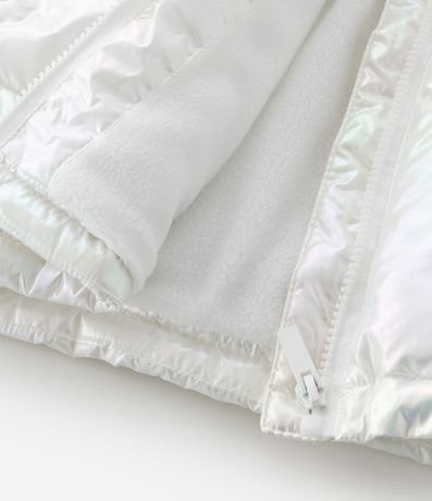 Campera Puffer Infantil Holográfica - Talle 5 a 14 años 7