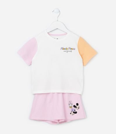 Conjunto Infantil con Estampa Minnie y Amigos - Talle 1 a 6 años