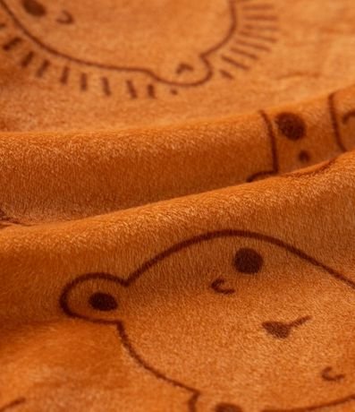 Mono Largo Infantil en Plush con Estampa Animalitos y Pie Cerrado - Talle RN a 24 meses 2