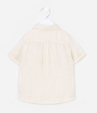Camisa Infantil en Viscolino con Pequeño Bolsillo - Talle 1 a 4 años 2