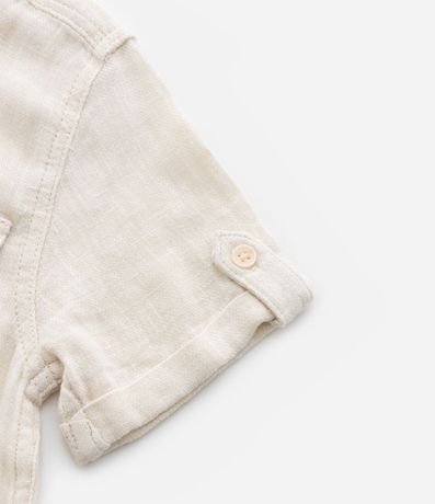Camisa Infantil en Viscolino con Pequeño Bolsillo - Talle 1 a 4 años 5