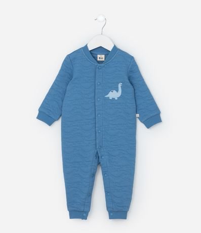Mono Infantil con Textura de Dinosaurios - Talle 3 a 24 meses