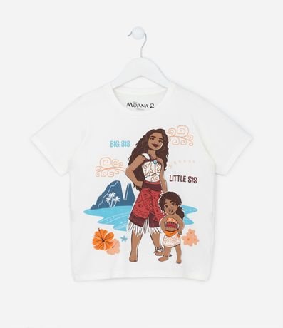 Remera Infantil con Estampa Moana y Hermana - Talle 4 a 12 años 1