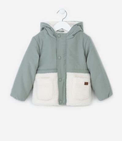 Campera Infantil en Sherpa con Bolsillos - Talle 2 a 5 años
