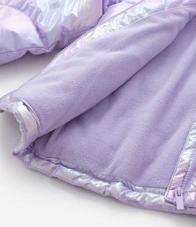 Campera Puffer Infantil Holográfica - Talle 5 a 14 años 7