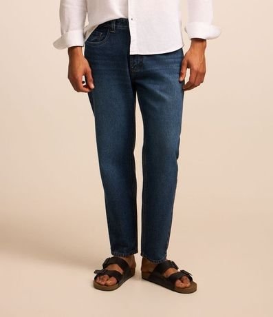 Pantalón Básica en Jeans con Cintura Trabilla 3