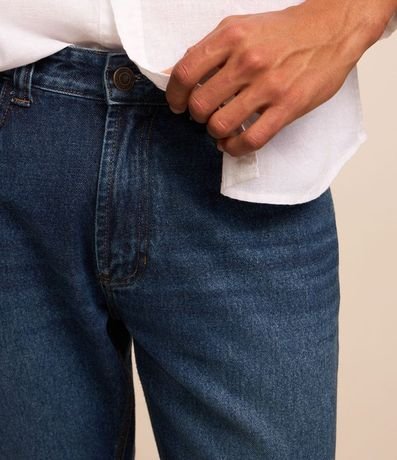 Pantalón Básica en Jeans con Cintura Trabilla 4