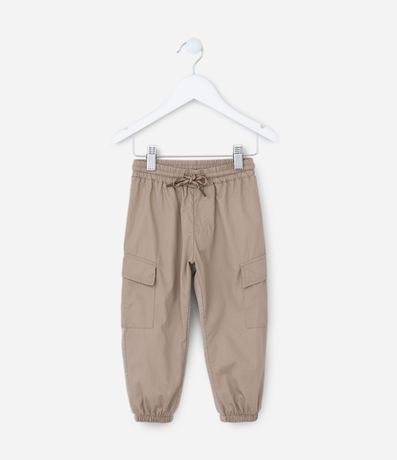 Pantalón Infantil con Bolsillos Cargo - Tam  1 a 5